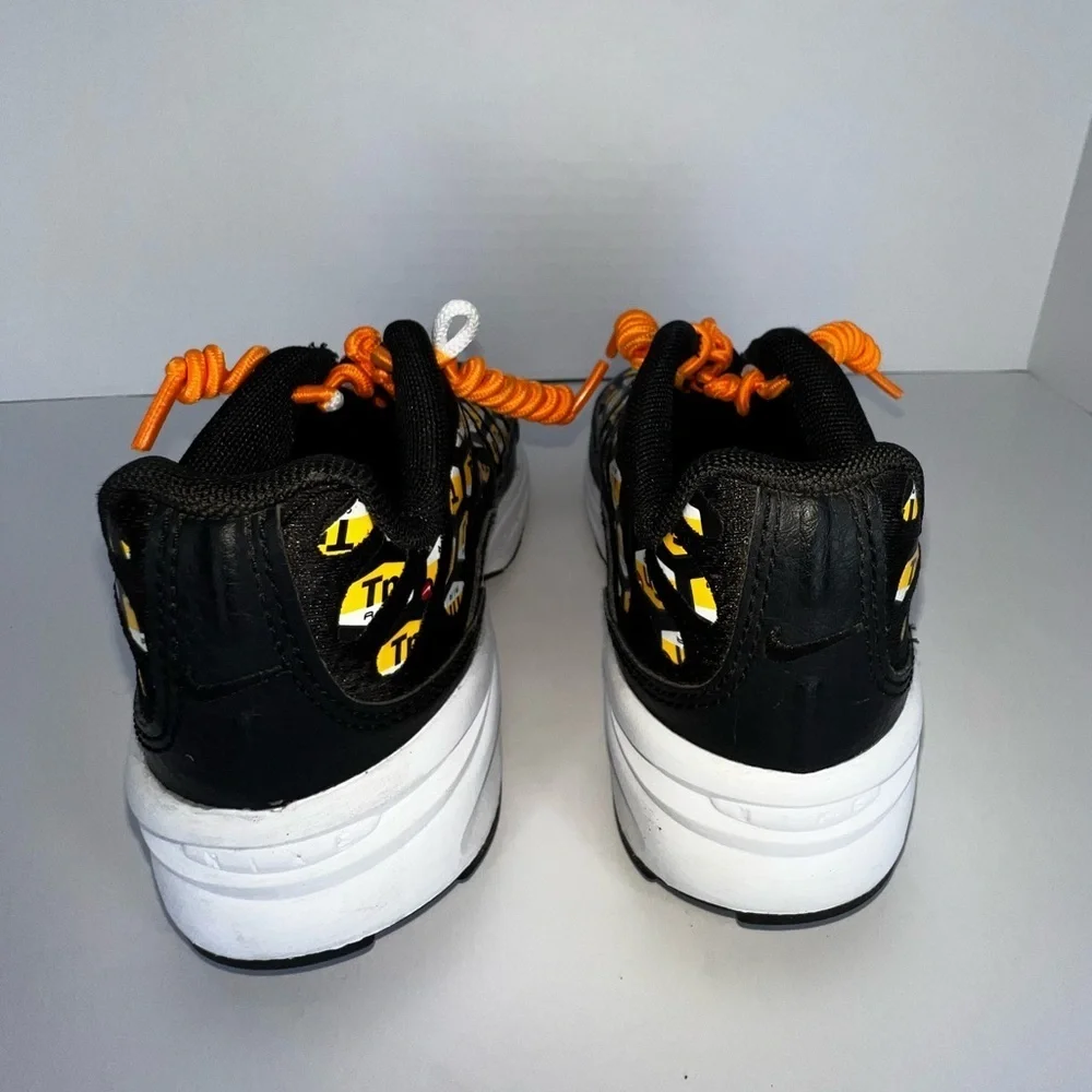 Nike Air Max Plus QS PS Child Size 13C Allover Logo Black Sneakers BQ1936-002 13